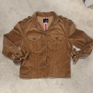 Kut from the Kloth Tan Corduroy Jacket XL